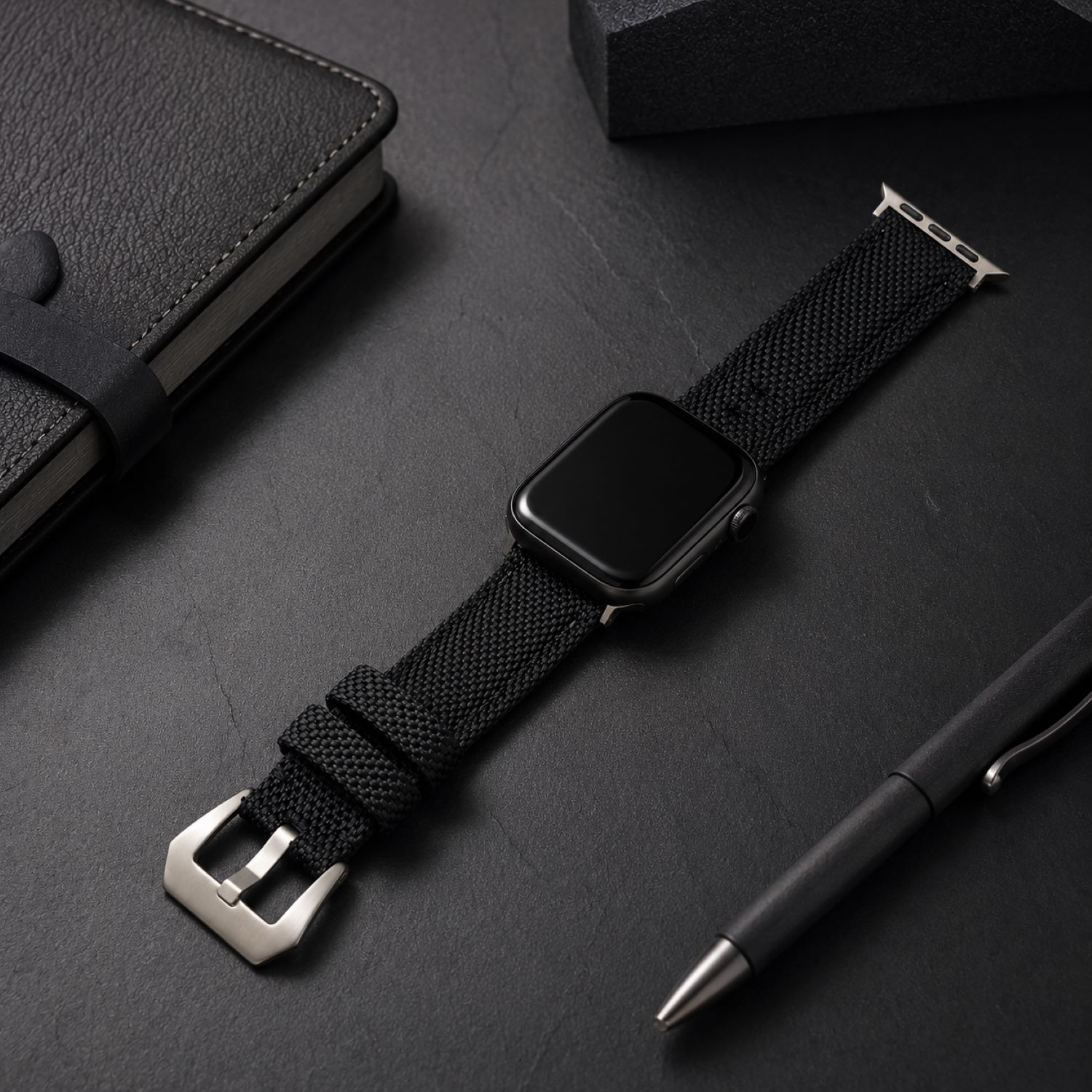 Canvas Watch Replacement Band Compatible with Apple Watch 38mm photo 2