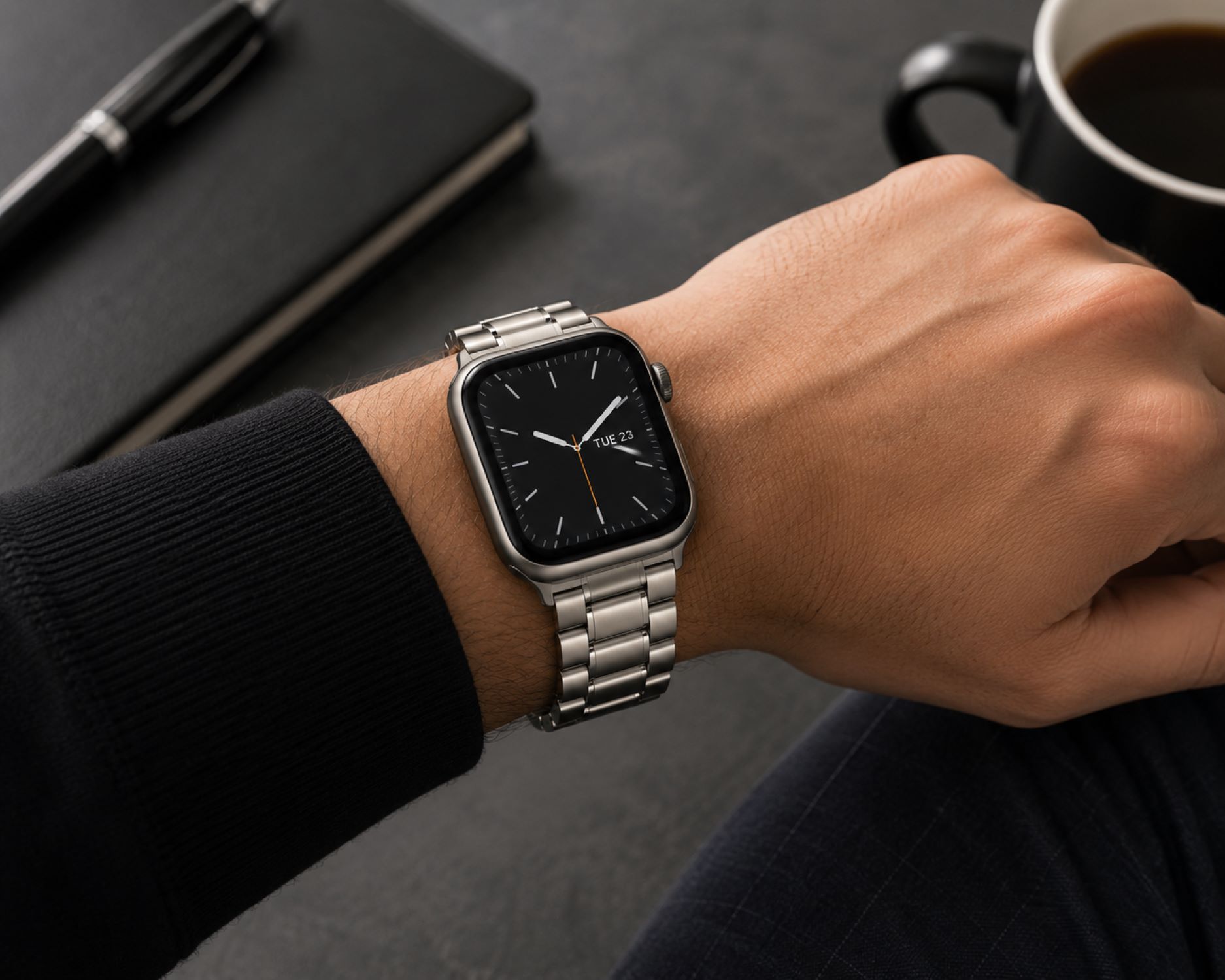 B5LS Stainless Steel Watch Replacement Band photo 4