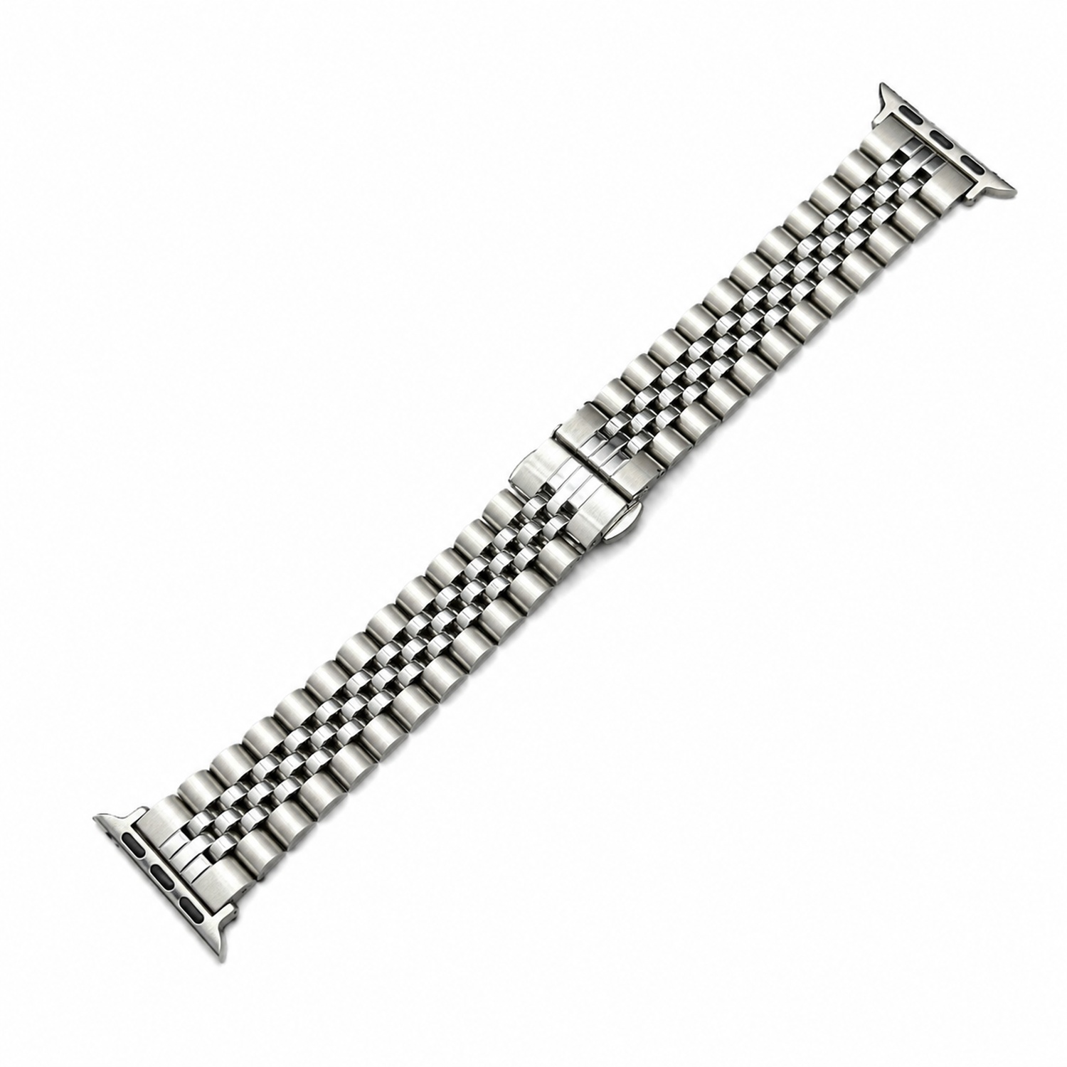 Classic Multi-Link Stainless Steel Replacement Band Compatible with Apple Watch 38mm photo 1