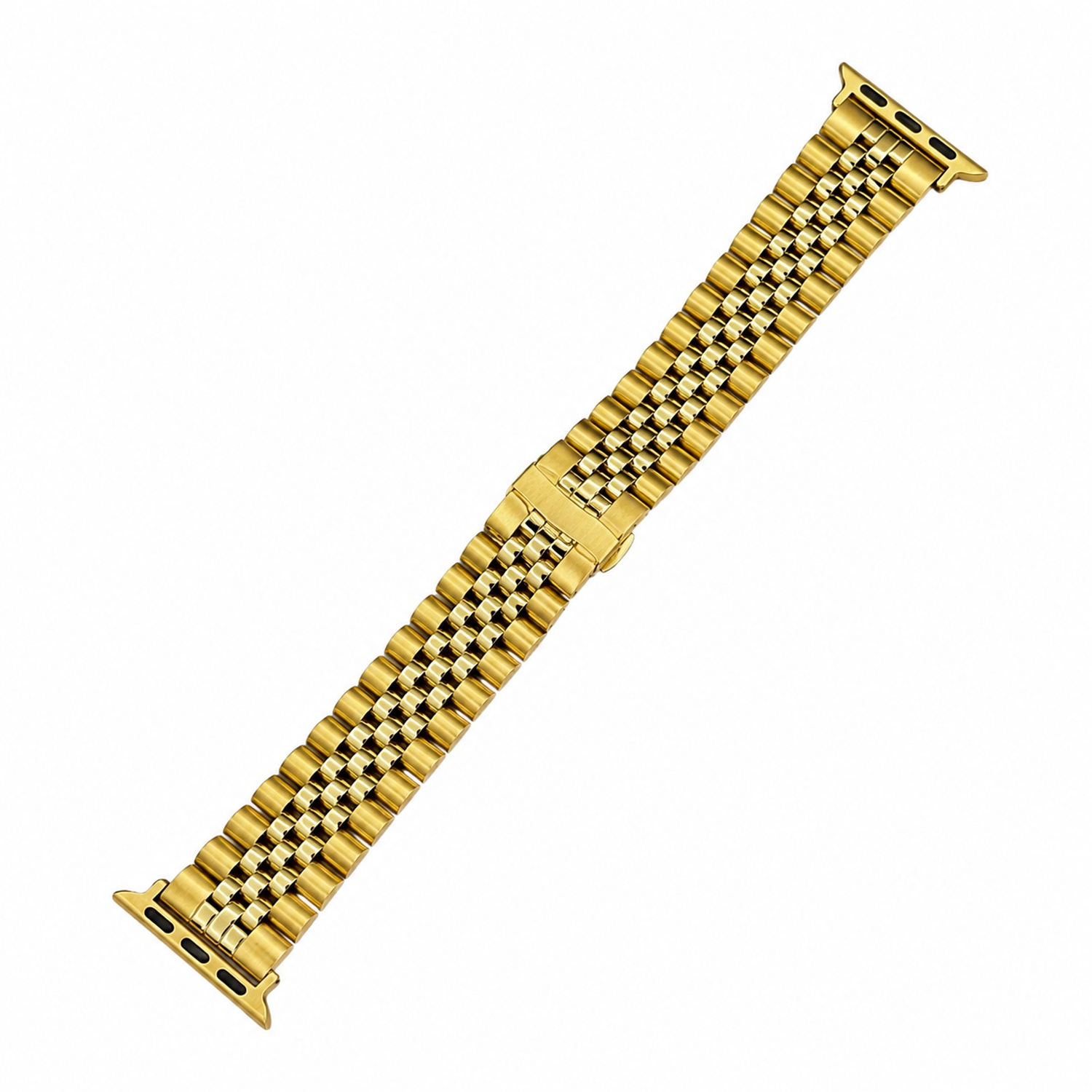 Classic Multi-Link Stainless Steel Replacement Band Compatible with Apple Watch 38mm