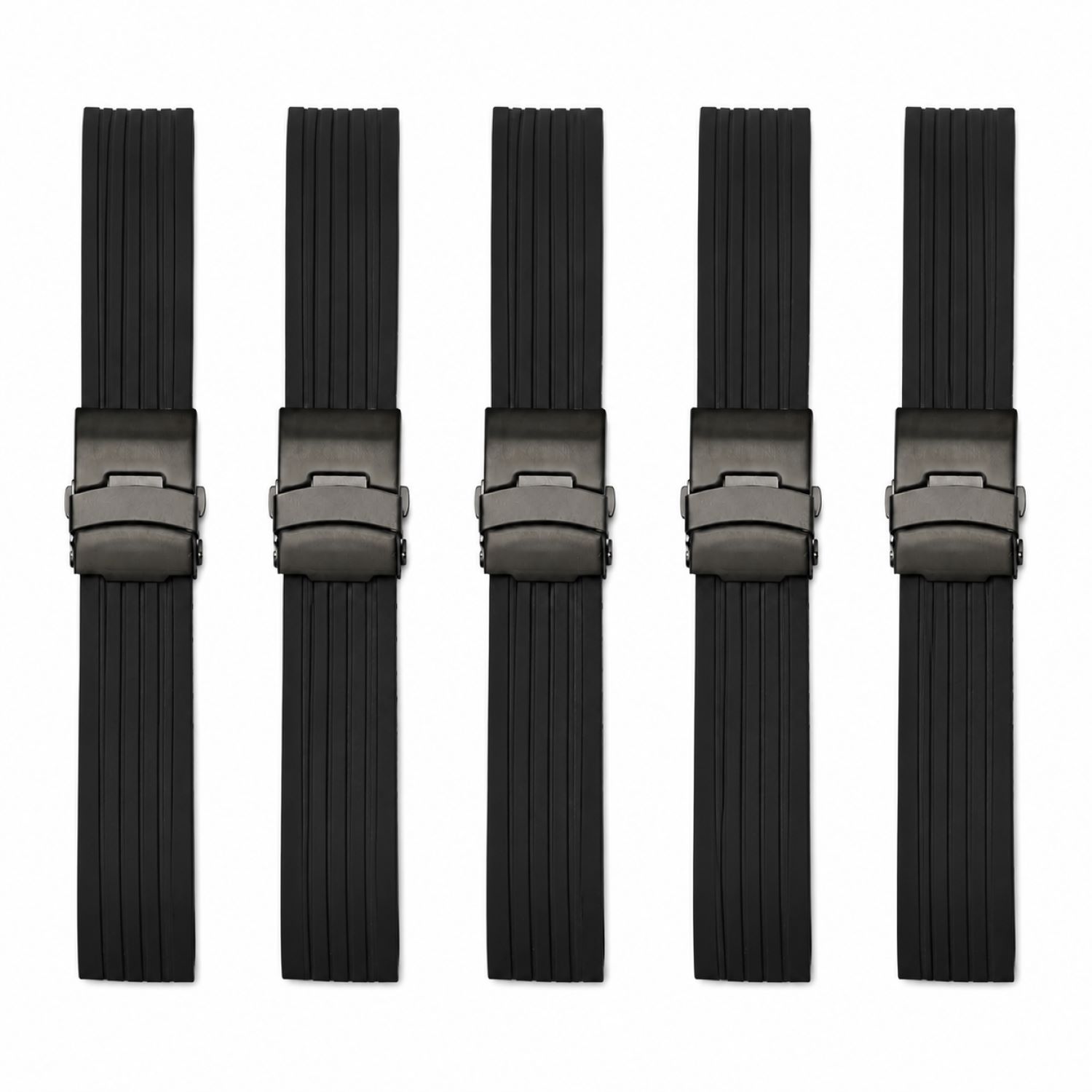 Silicone Watch Replacement Band Compatible with Omega x Swatch MoonSwatch 20mm photo 2