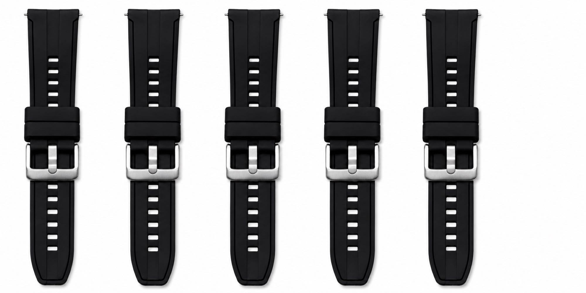 Silicone Watch Replacement Band Compatible with Omega x Swatch MoonSwatch 20mm photo 2