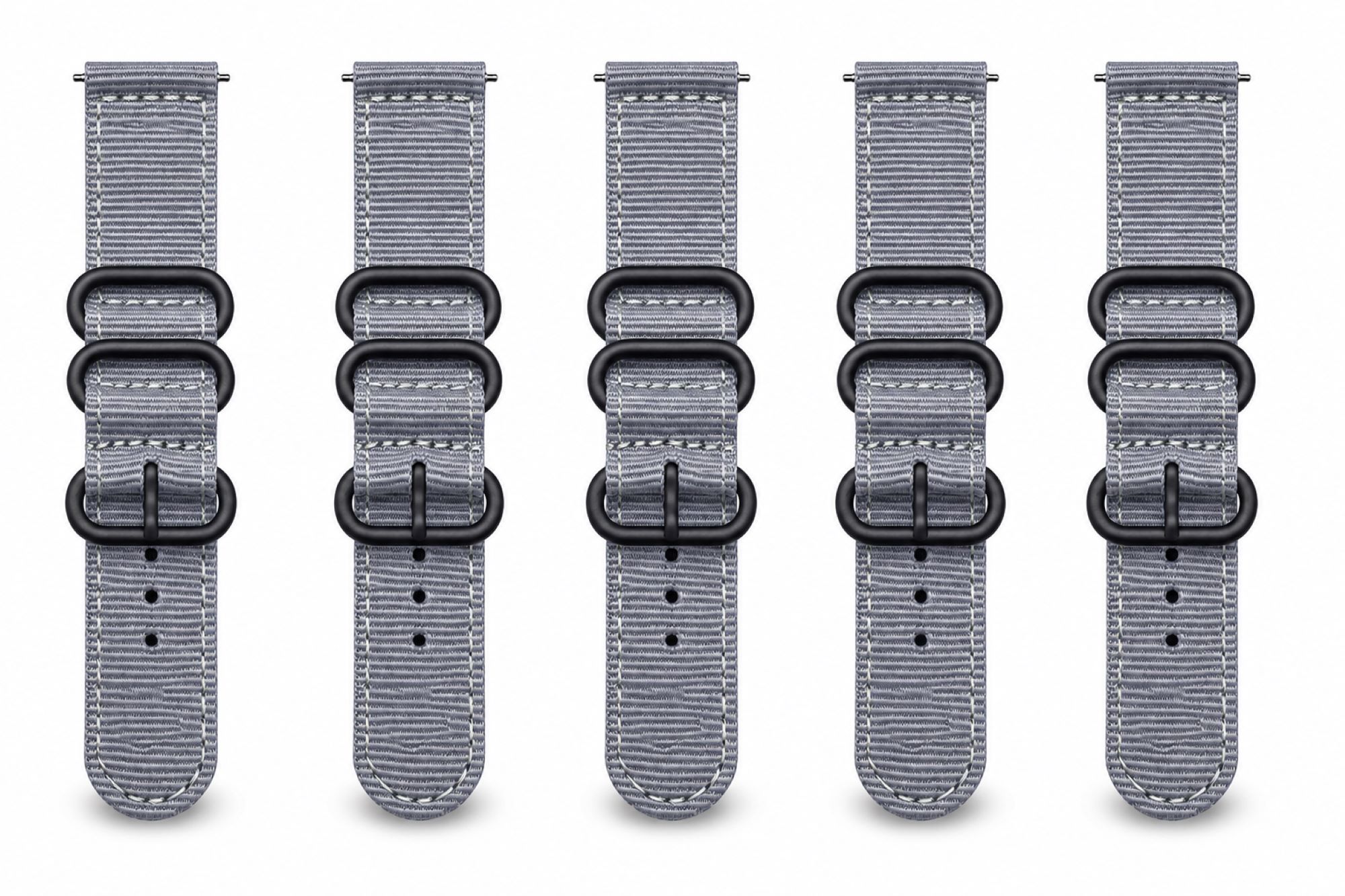 Canvas Watch Replacement Band Compatible with Omega x Swatch MoonSwatch 20mm photo 2