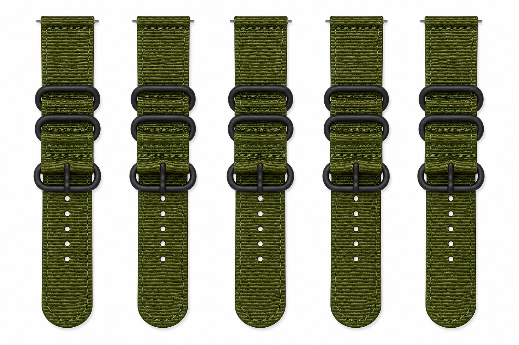Canvas Watch Replacement Band Compatible with Omega x Swatch MoonSwatch 20mm photo 2