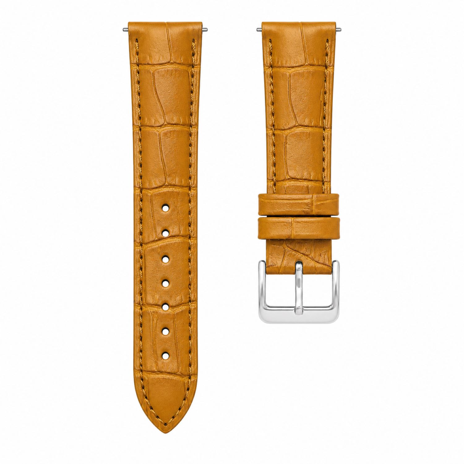 Leather Watch Replacement Band Compatible with Omega x Swatch MoonSwatch 20mm