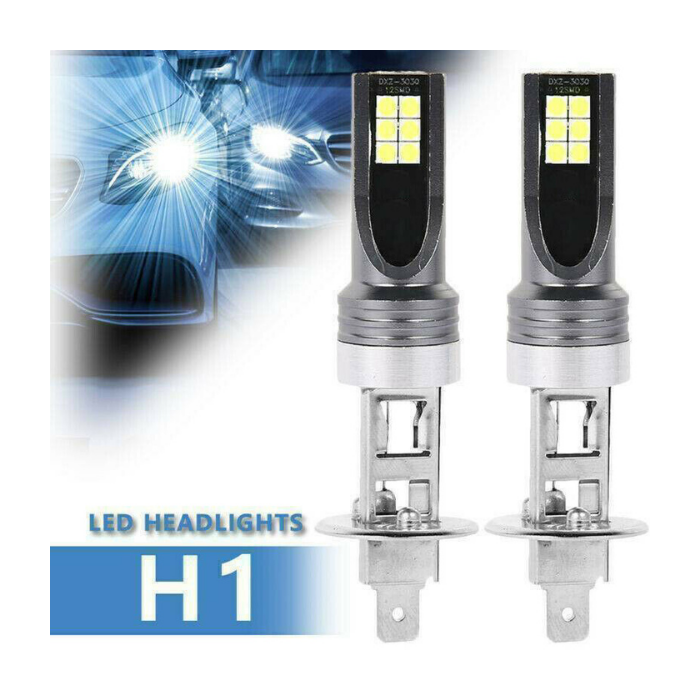2X H1 LED Headlight Bulbs Conversion Kit 100W 14000LM 6500K High Low Beam Lamp — Sanoxy product image