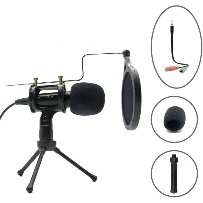 Condenser Gaming Microphone with 3.5mm Jack — Sanoxy product image