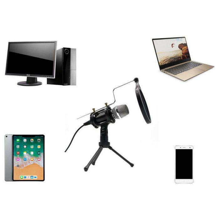 Condenser Gaming Microphone with 3.5mm Jack — Sanoxy product image