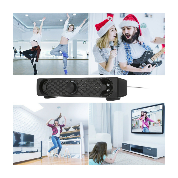 Gaming Soundbar for PC with LED — Sanoxy product image