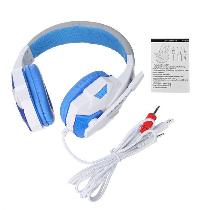 Gaming Wired Headset With Microphone For Pc, Stereo — Sanoxy product image