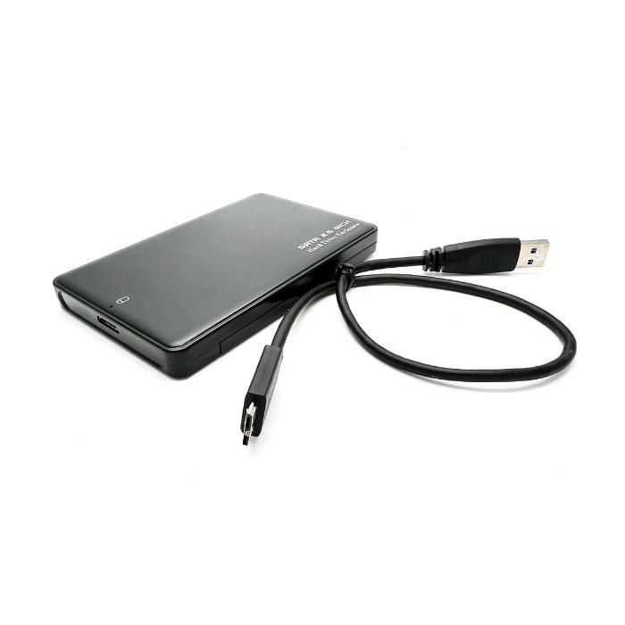 Hard Drive Enclosure USB 3.0 SATA 2.5 Inch HDD SSD Black — Sanoxy product image
