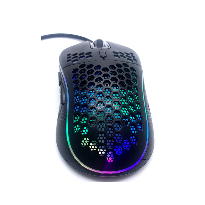 Lightweight Wired Honeycomb Gaming Mouse — Sanoxy product image