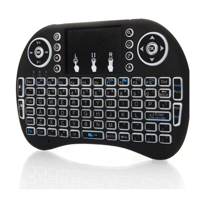 Remote Keyboard with Touchpad Backlit Mini Wireless Keyboard — Sanoxy product image