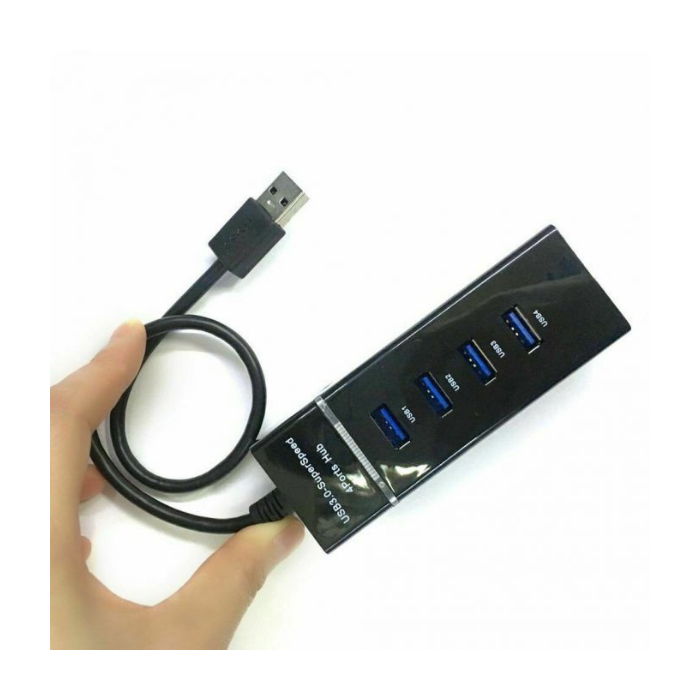 Usb 3.0 Hub 4 Port Splitter Super Speed For Pc Laptop — Sanoxy product image