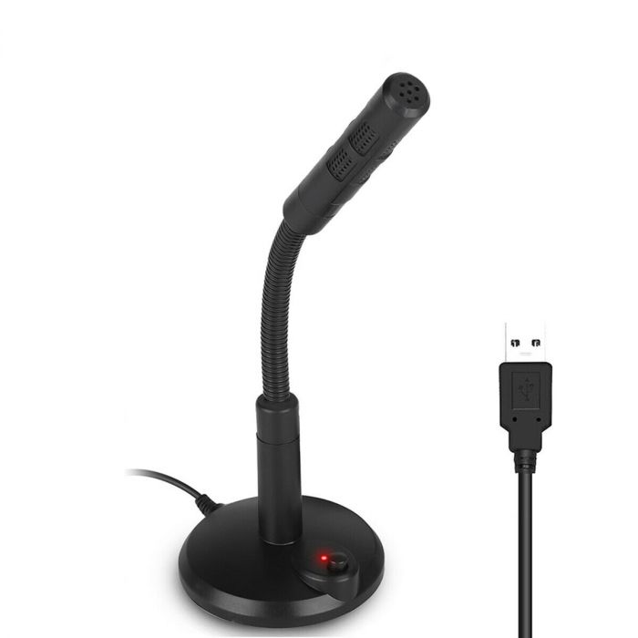 USB Mini Condenser Gaming Microphone with Stand — Sanoxy product image