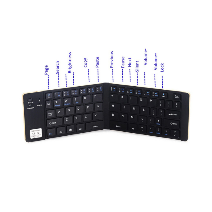 Wireless Foldable Keyboard for Laptop — Sanoxy product image