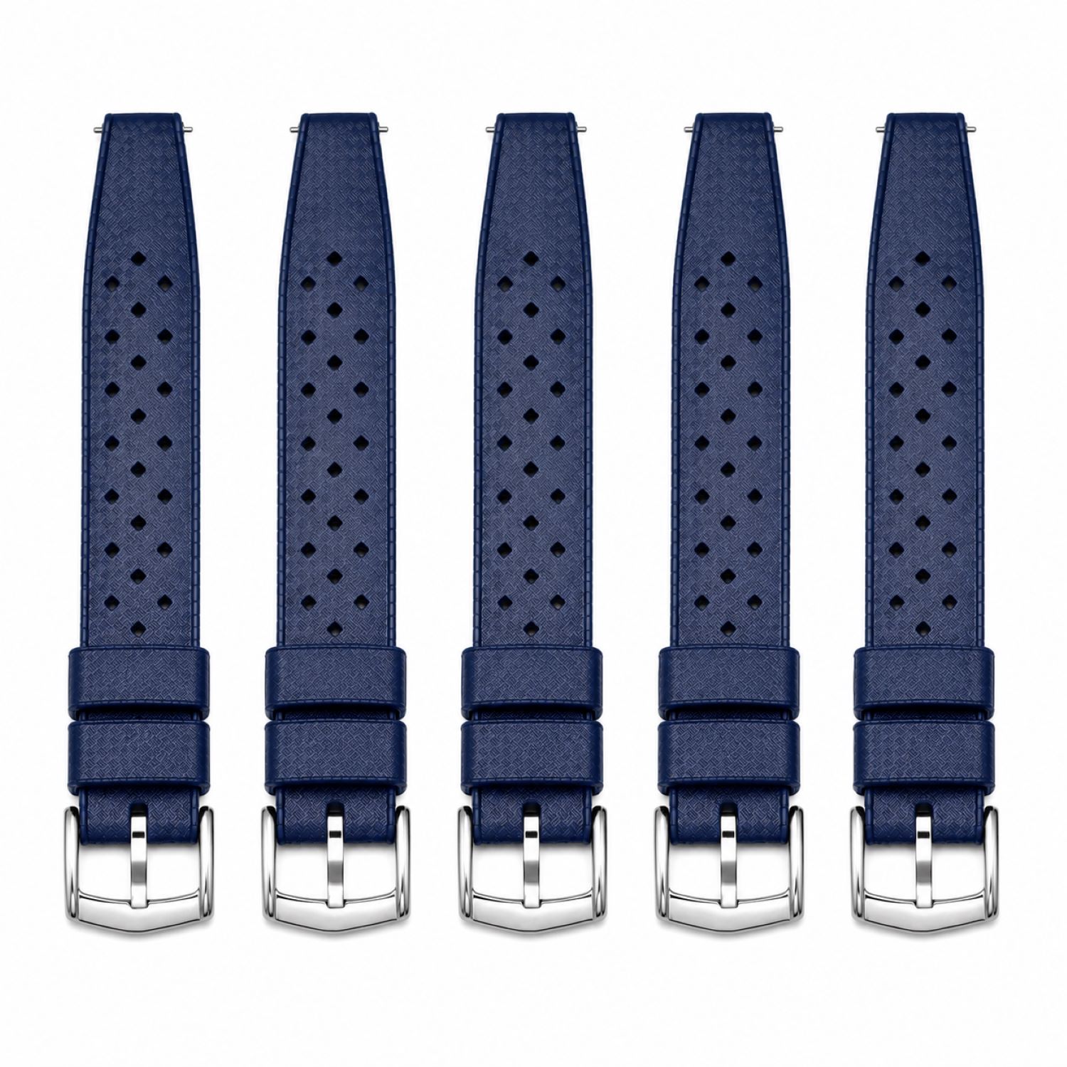 Replacement Silicone Watch Replacement Band Compatible With Omega X Swatch MoonSwatch 20mm, Dark Blue photo 2