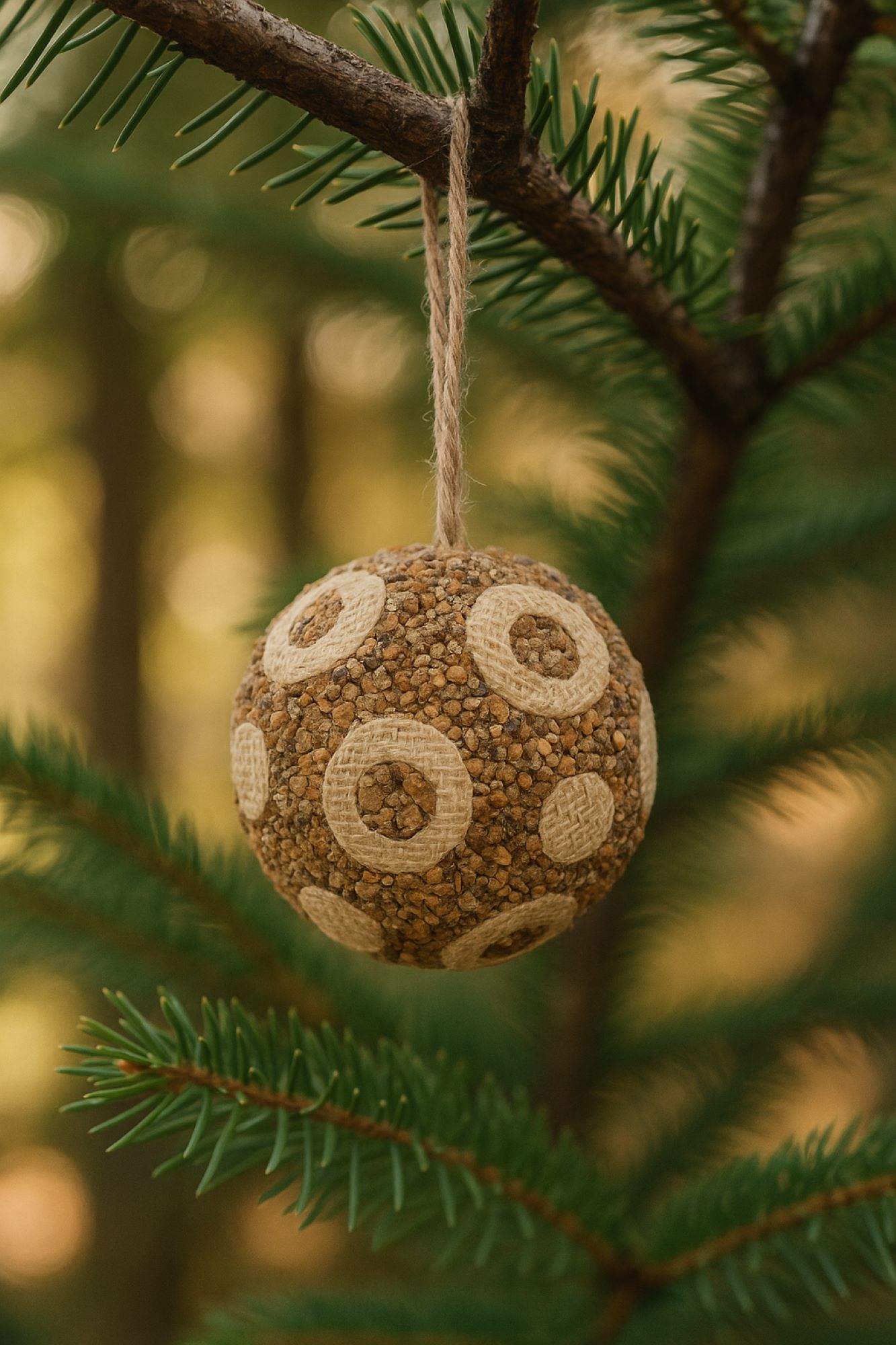 Elegani 8cm Polka Dots Ball Christmas Ornament Set, 2-Pack photo 4