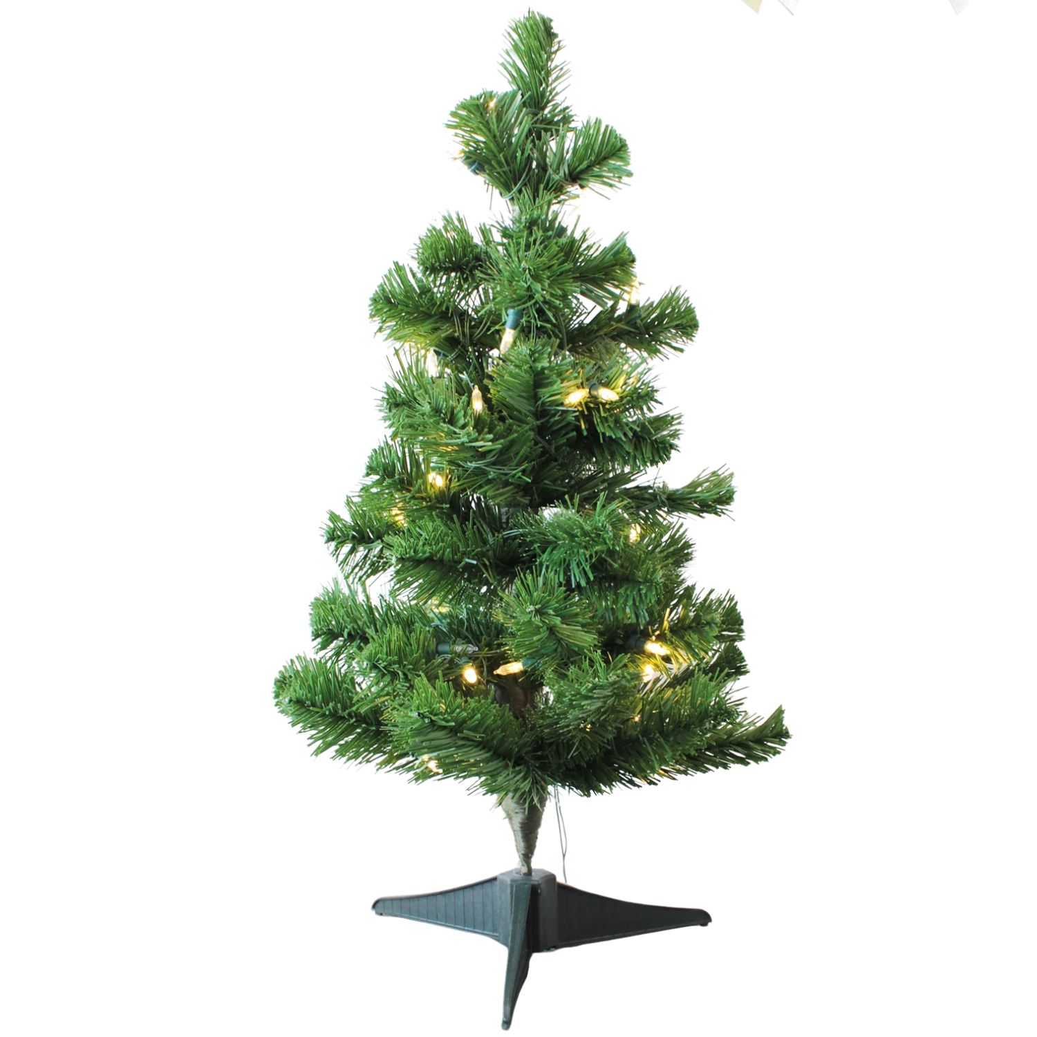 Elegani 2 ft Pre-Lit USB Tabletop Christmas Tree photo 1